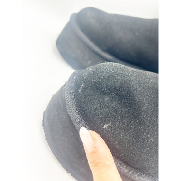 UGG Cable Knit Sweater Branded Platform Boots Size 7 - Picture 3 of 7